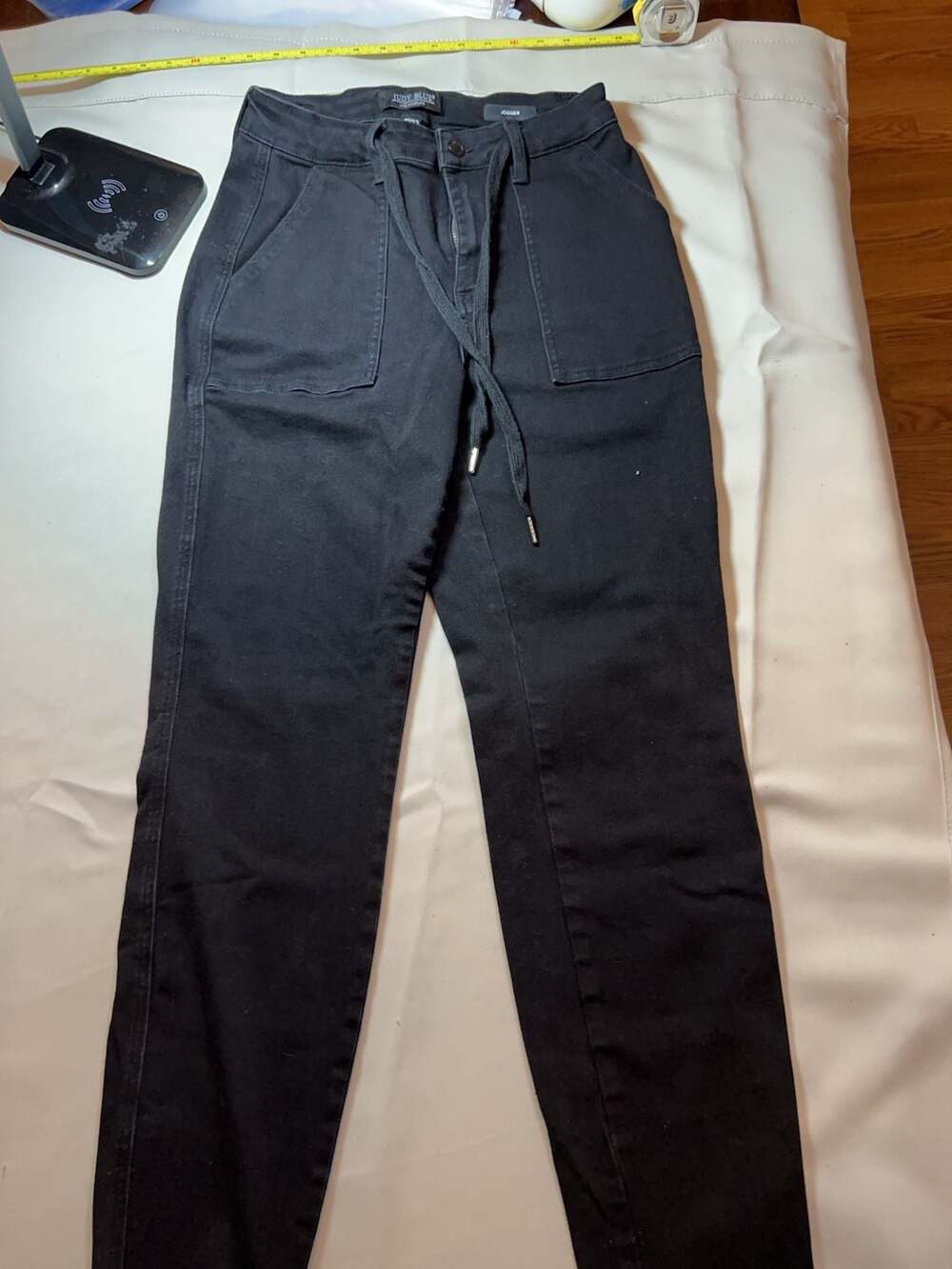 Judy Blue Los Angeles Black Jogger Pants Size 5/27